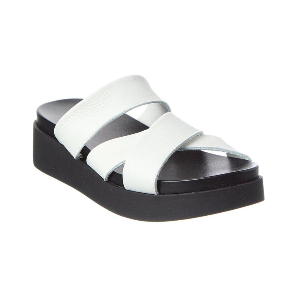Arche Myakan Leather Flat, White